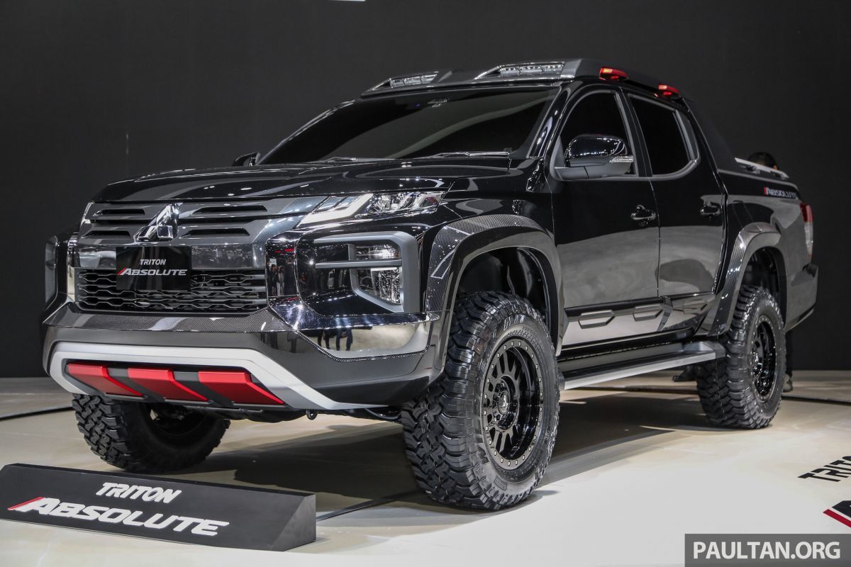 Mitsubishi Triton Absolute được giới thiệu tại triển lãm ô tô Bangkok 2019
