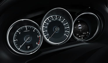 Bảng đồng hồ thông minh mới trên Mazda6