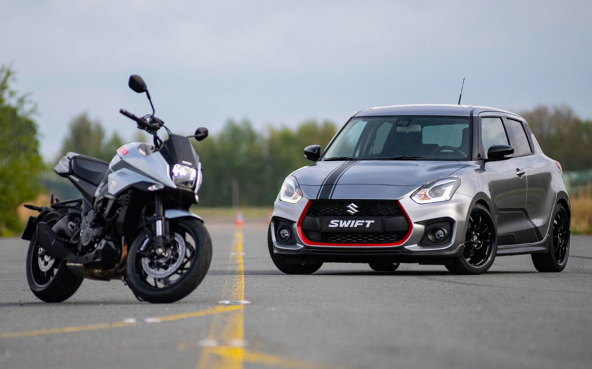 Suzuki Swift Sport Katana lấy cảm hứng từ dòng mô tô lừng danh của hãng Katana