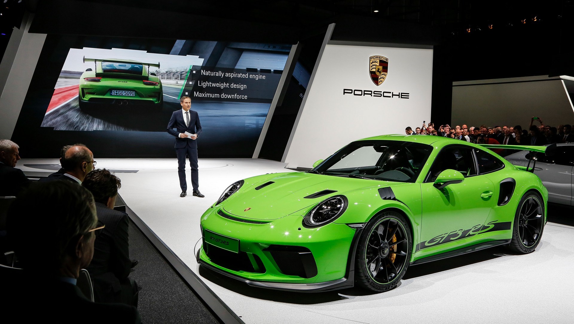 Porsche 911 GT3 RS thế hệ mới ra mắt tại Triển lãm Geneva tháng 3/2018