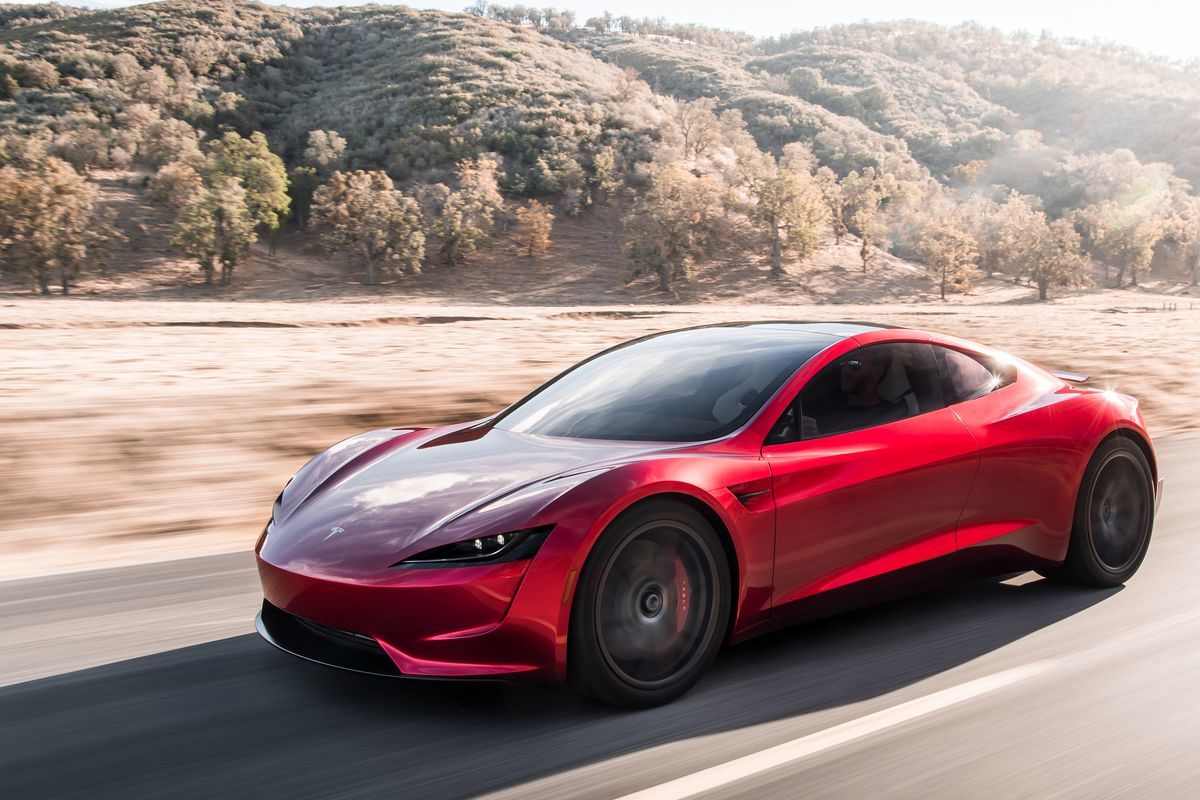 Tesla Roadster là siêu xe của hãng Tesla Inc, một nhà sản xuất xe điện