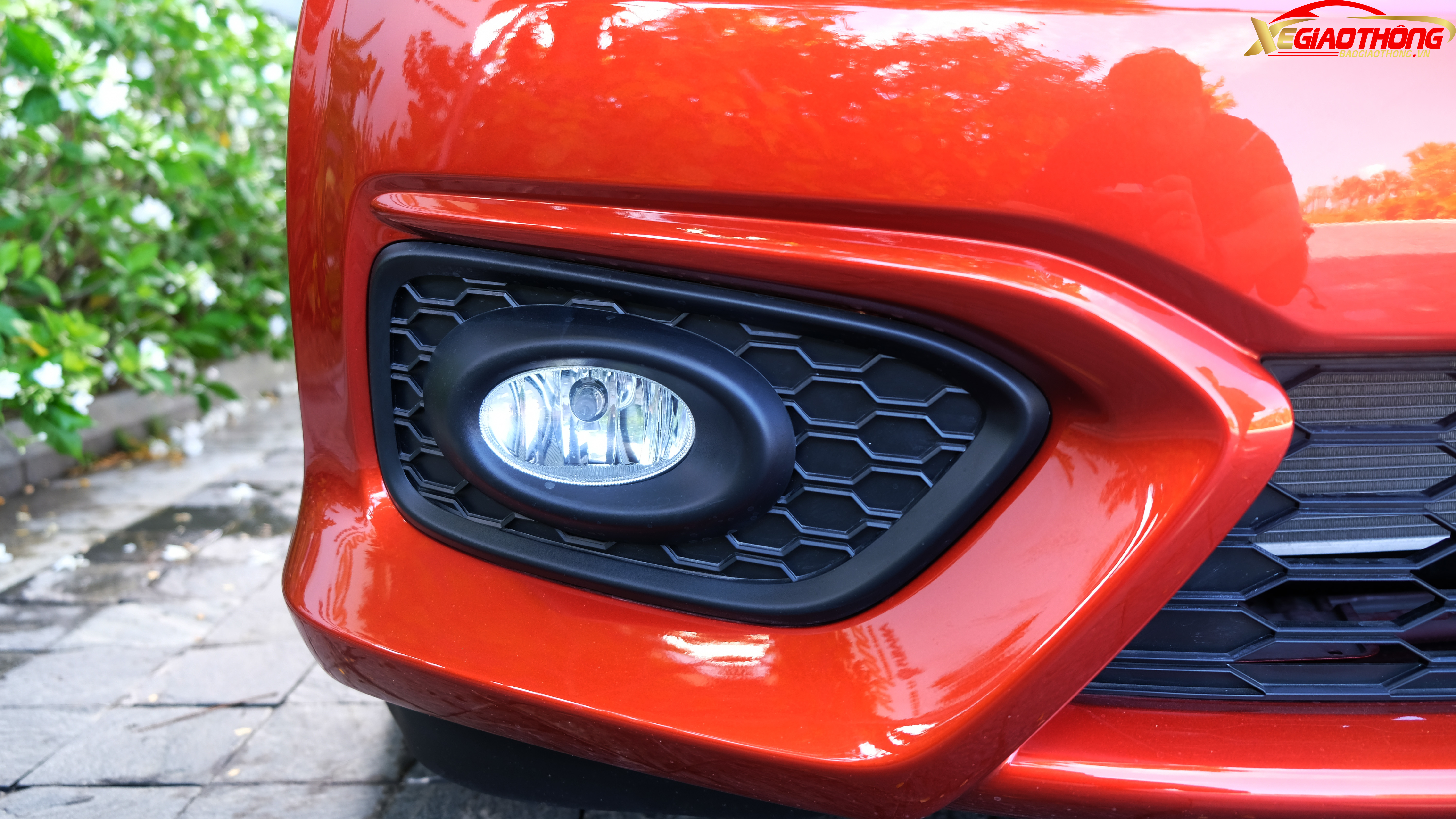 Đèn gầm trên Honda Brio RS 2019.