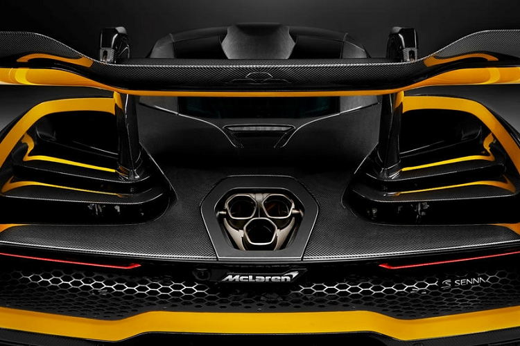 Ống xả siêu xe McLaren Senna