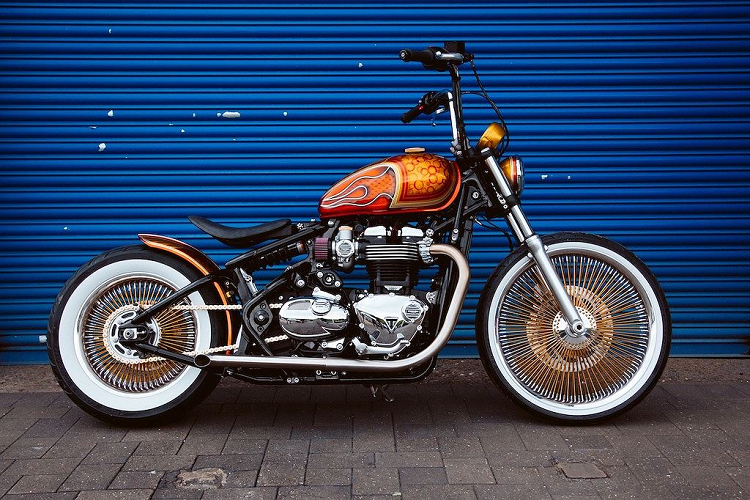 Có thể coi là bản độ hào nhoáng nhất tham gia vào cuộc thi Build Off 2019, Jack Lilley đã khiến cho chiếc Bobber mang đậm vẻ hào nhoáng theo phong cách Lowrider tới từ phía Tây Los Angeles, Mỹ