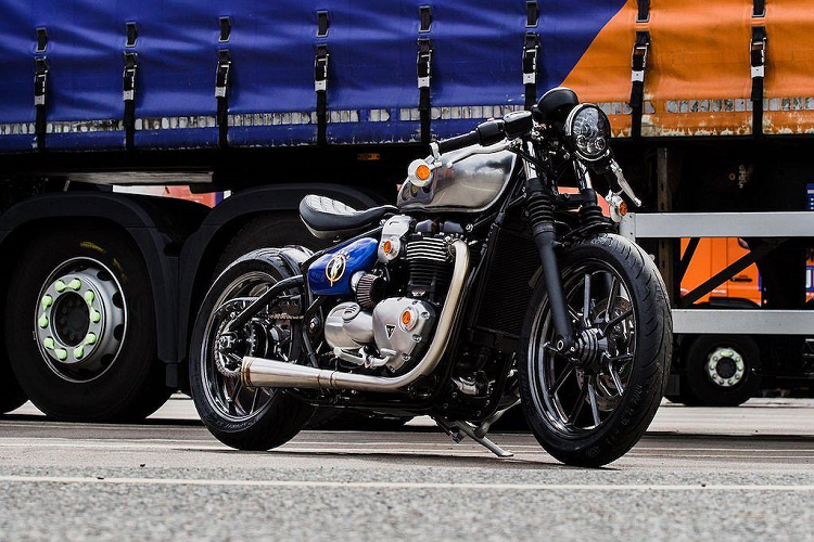 Chi nhánh Triumph Glasgow lại một lần nữa gây bất ngờ với cảm hứng lấy từ Irn-Bru - loại nước có ga được mệnh danh là thức uống truyền thống thứ 2 của Scotland sau Whisky