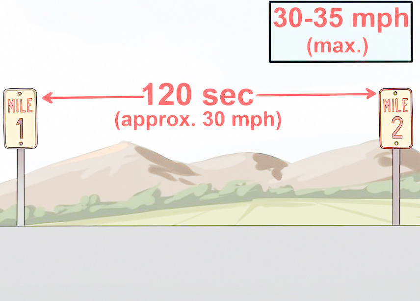 Đánh giá tốc độ di chuyển của xe: Các chuyên gia có kinh nghiệm về xe ô tô cho biết, bạn chỉ có thể nhảy khi tốc độ di chuyển tối đa của xe lúc đó thấp hơn vận tốc trong khoảng 48 - 56 km/h, nhưng tốt nhất nên dựa vào sự phán đoán nhanh nhạy của bản thân vì thời gian tính toán không có nhiều
