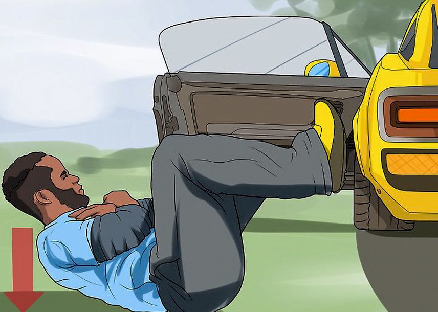 Cố tiếp đất bằng lưng: Để hạn chế độ thương, bạn nên cố gắng tiếp đất bằng lưng thay cho phần vai vì lưng có diện tích rộng nhất trên cơ thể, khi lực tác động sẽ phân tán đều mà không bị tập trung vào một chỗ