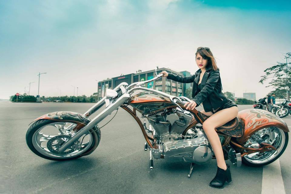 Đây là mẫu xe Chopper cực hiếm và rất hút những tay chơi xe thứ thiệt