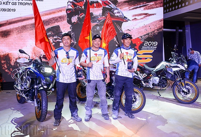 BMW Motorrad đã tìm ra 3 tay lái xuất sắc nhất gồm: Văn Ngọc Anh, Lê Văn Việt, Hoàng Thế Long đại diện cho Việt Nam tham dự giải GS Trophy diễn ra tại New Zealand vào năm 2020