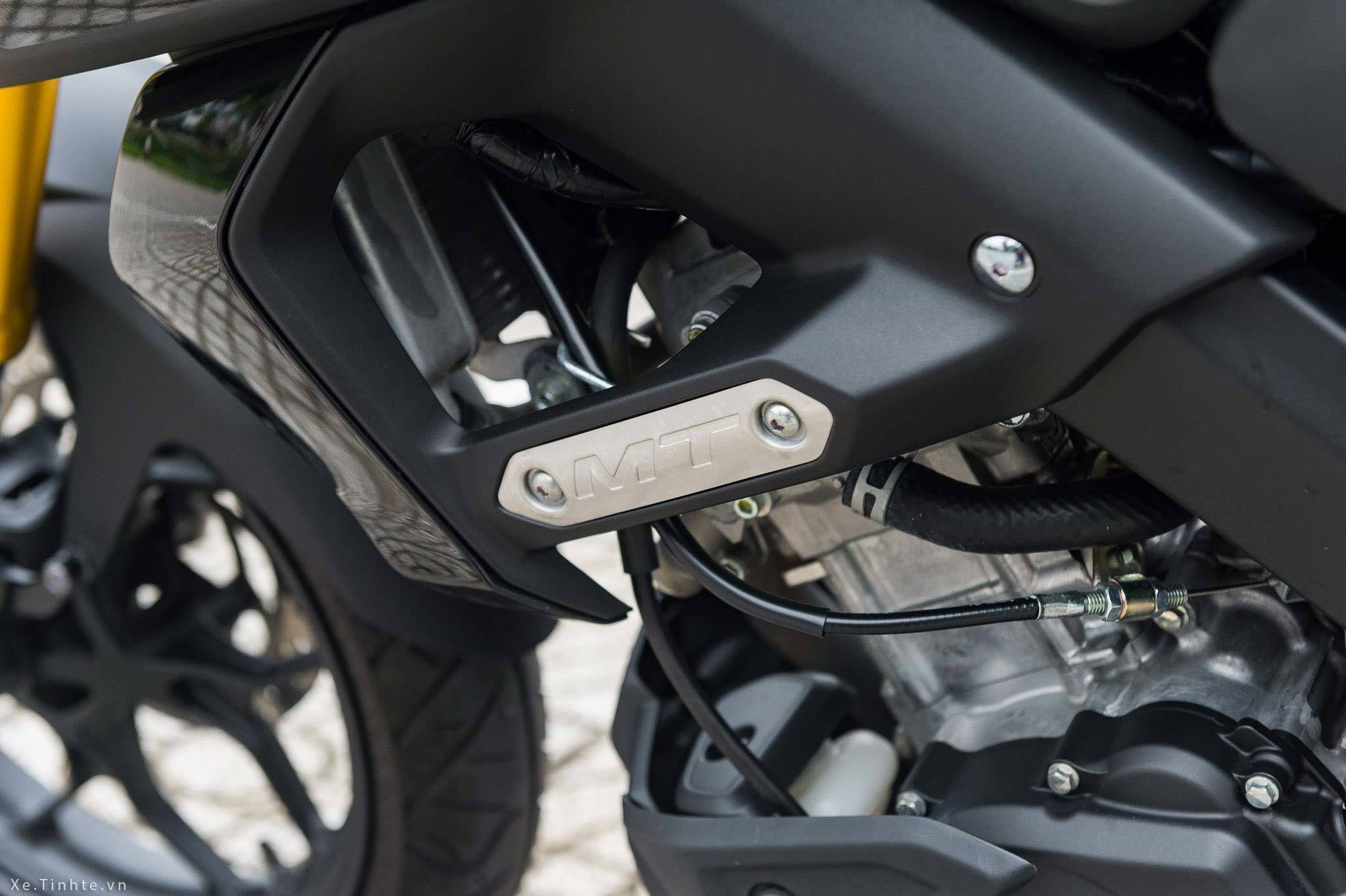 Sức mạnh của Yamaha MT-15 2019 đến từ động cơ SOHC 4 thì, xi lanh đơn với dung tích 155cc, làm mát bằng dung dịch