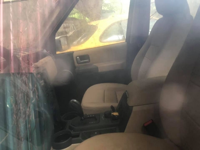 Nội thất bên trong chiếc xe