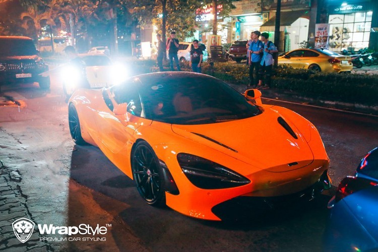 McLaren 720S độ mâm HRE của đại gia siêu xe Cường Đô la