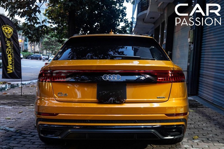 Audi Q8 được trang bị hệ thống chiếu sáng mang công nghệ LED Matrix lừng danh của Audi