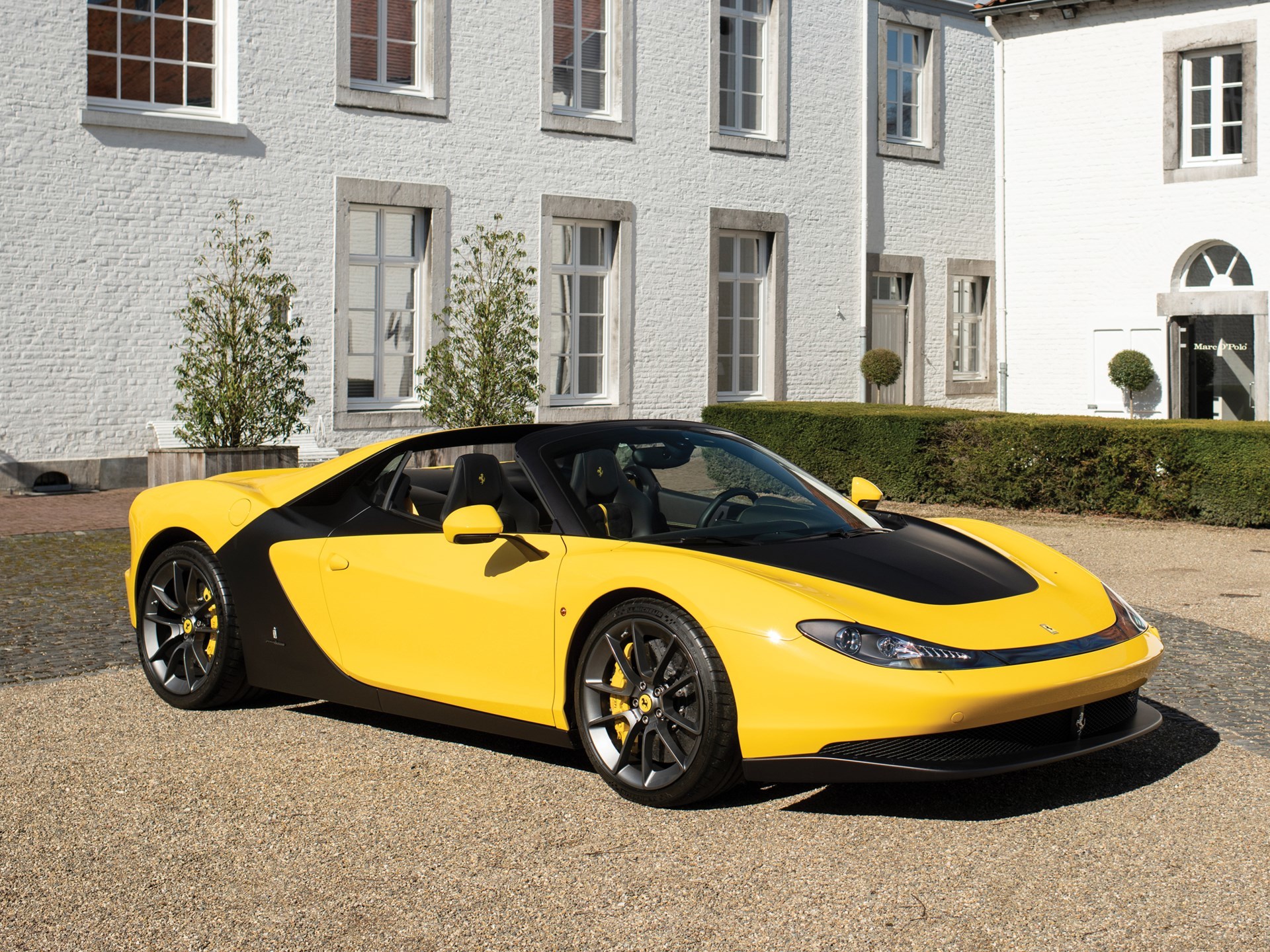 3. Ferrari Sergio (3 triệu USD): Là chiếc xe nhằm tôn vinh mối quan hệ hợp tác giữa hãng Ferrari và Pininfarina