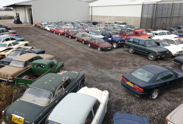 Đây là các phương tiện và phụ tùng xe tịch thu từ tội phạm