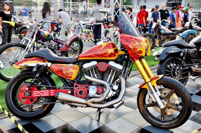 Màu sơn rất lạ lẫm