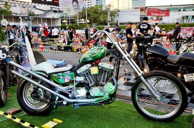 Đây là một chiếc Chopper khác