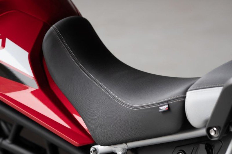 Trong khi đó, phần đuôi phía sau của Tiger 900 GT đi kèm với phuộc RSU monoshock có thể điều chỉnh tải trước; còn biến thể GT Pro được trang bị phuộc điều chỉnh điện tử tải trước và giảm xóc 170 mm