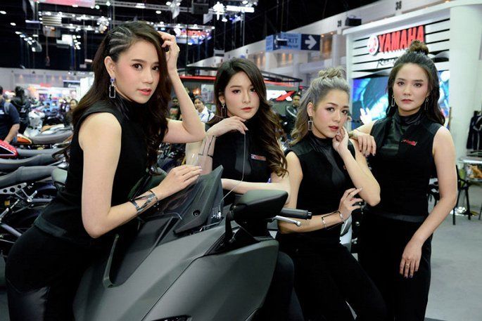 Thailand International Motor Expo 2019 không thể thiếu vắng những PG của Yamaha