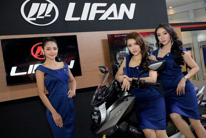 Lifan cũng góp mặt ở triển lãm đang diễn ra ở Thủ đô Bangkok, Thái Lan