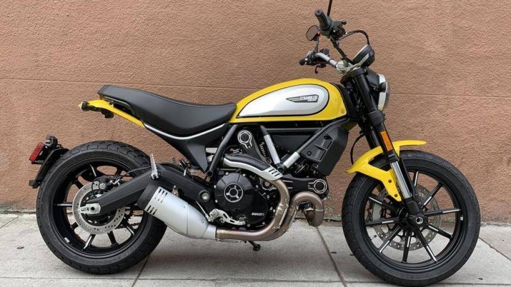 6. Ducati Scrambler Icon 62 Yellow
