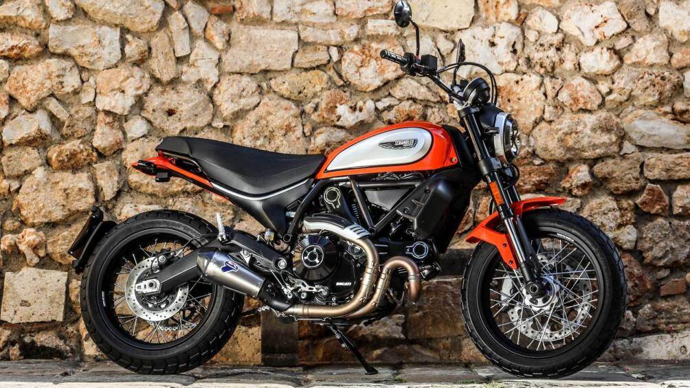 7. Ducati Scrambler Icon Atomic Tangerine