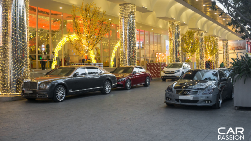 Góp mặt tại đám cưới còn nhiều dân chơi siêu xe đình đám khác tại Việt Nam tham dự