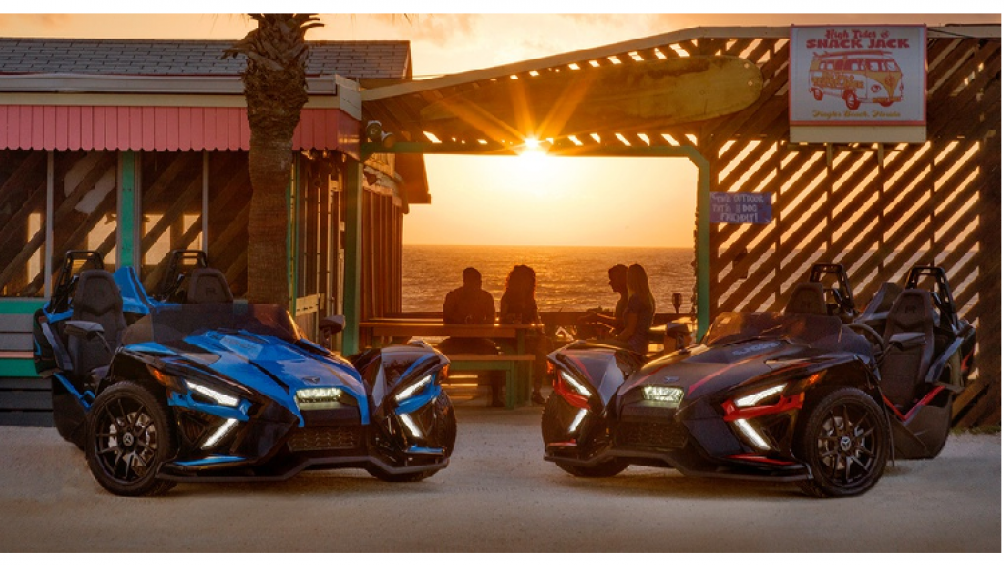 Giá xe Polaris Slingshot SL 2020 trang bị hộp số tự động từ 26.499 USD (tương đương 612 triệu đồng)