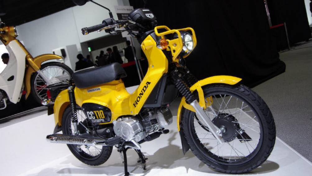 Mẫu xe máy Honda Cross Cub 110 cc được nhập tư nhân về Việt Nam với giá gần 120 triệu đồng