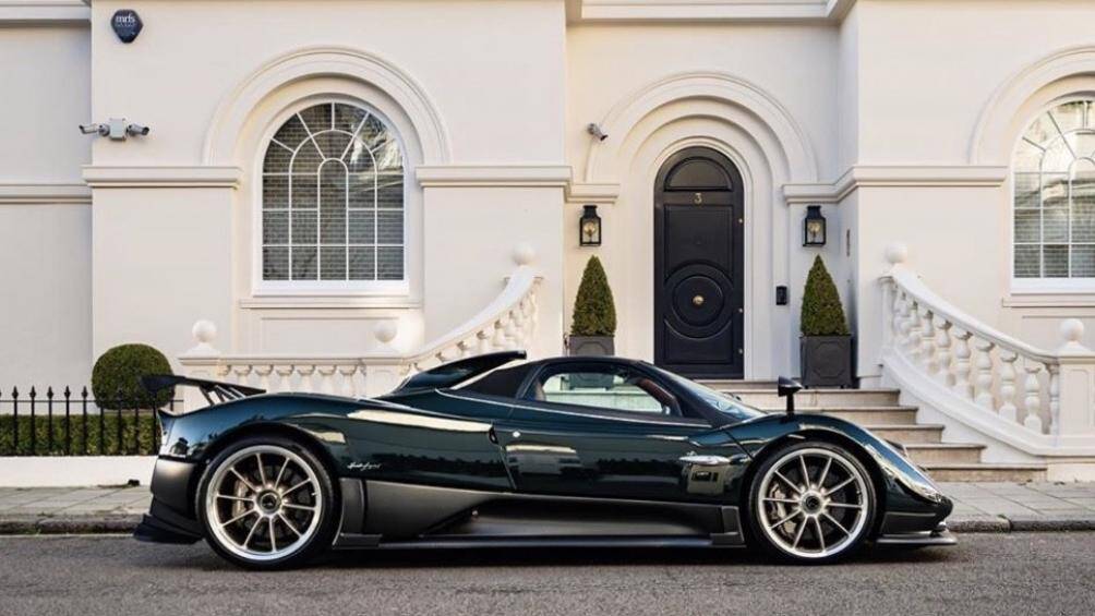 Màu sơn của chiếc siêu xe Pagani Zonda Venti được lấy cảm hứng từ mẫu xe đua F1 BRM Type 15