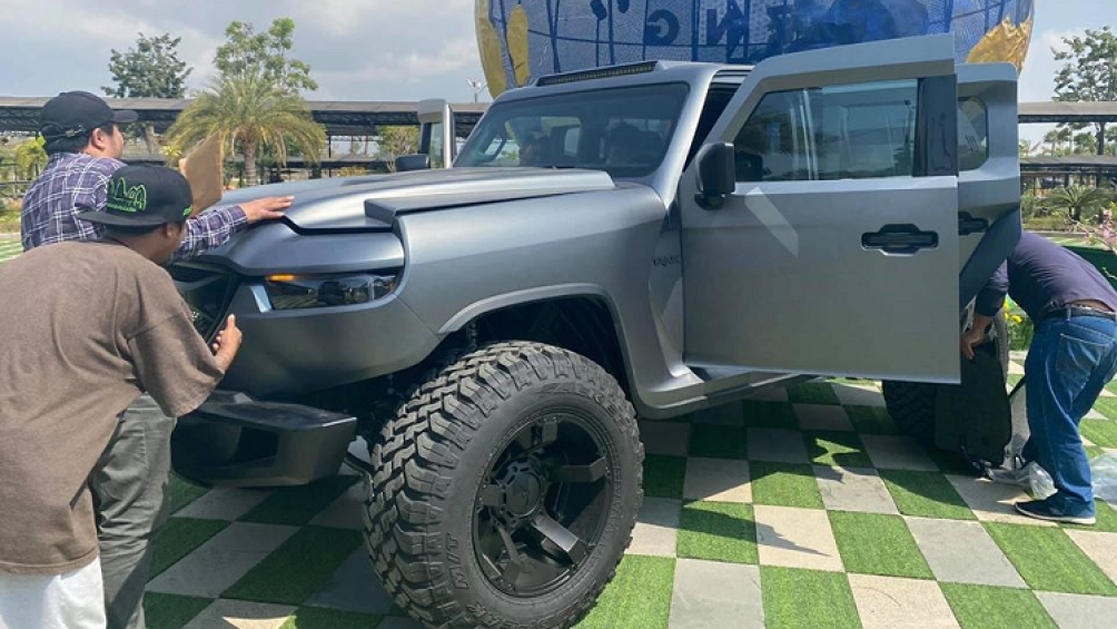 Hiện chưa rõ chiếc Rezvani Tank 2020 về Campuchia thuộc phiên bản nào