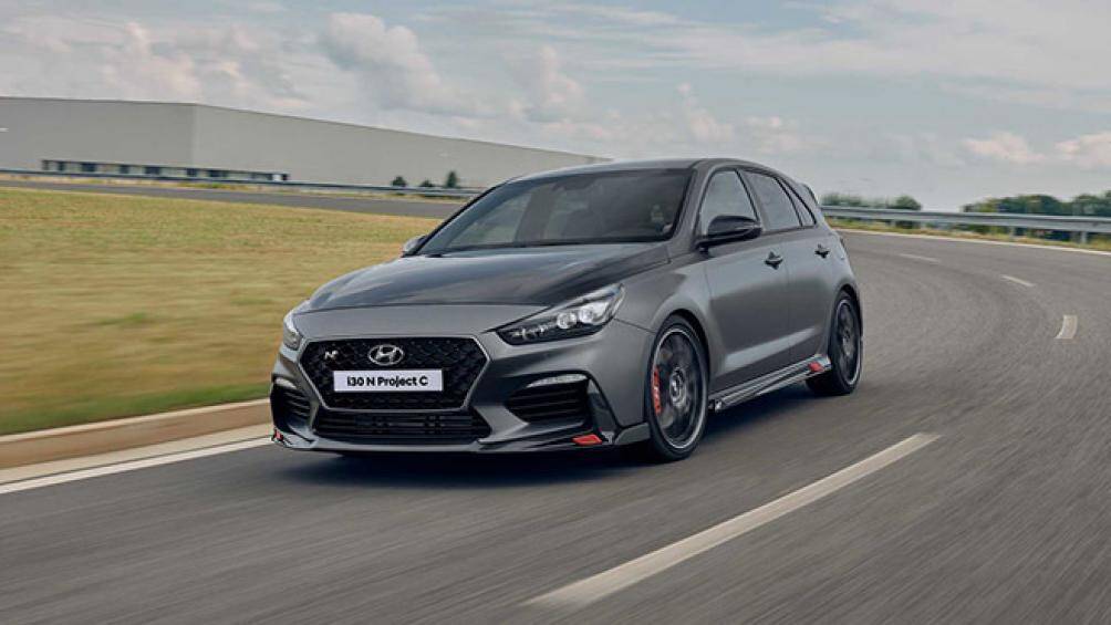 10. Hyundai i30N Project C (thời gian tăng tốc từ 0-100 km/h: 6 giây)
