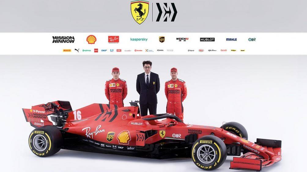 Hai tay đua Sebastian Vettel và Charles Leclerc sẽ là những "chiến binh" cho đội Ferrari tham gia tranh tài ở mùa giải F1 2020