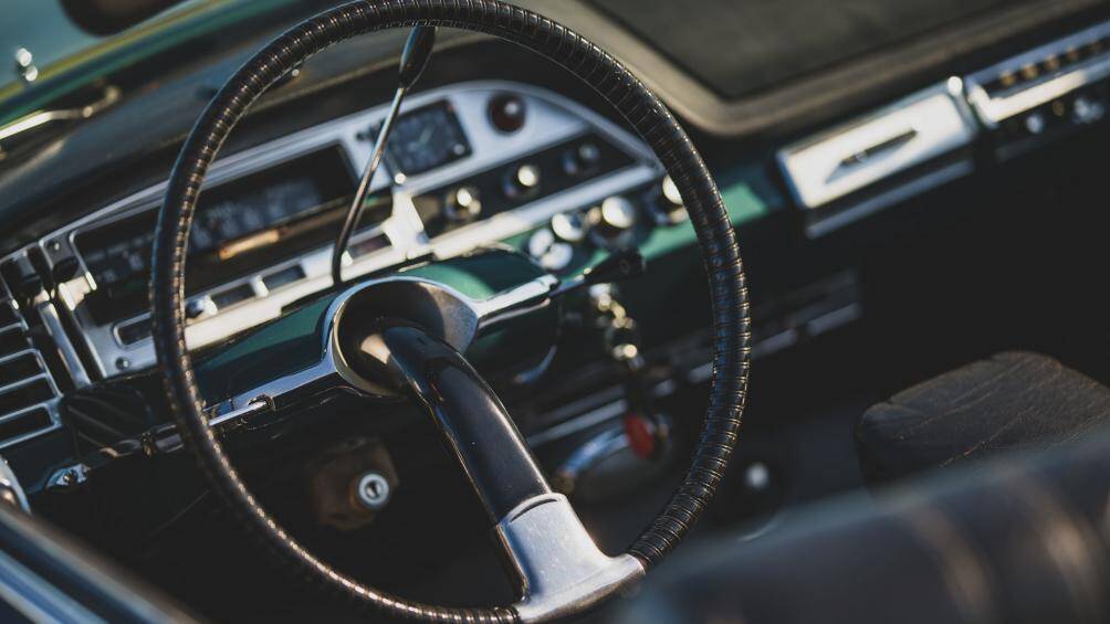 Chiếc vô lăng độc đáo của Citroen DS21 Cabriolet