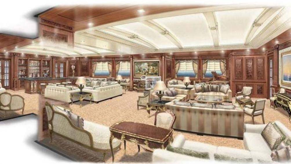 Black Pearl có thân tàu bằng thép và cấu trúc phần trên bằng nhôm, và cung cấp chỗ ở cho 12 khách trong 5 phòng: một phòng “master suite”, 2 phòng VIP và 2 phòng đôi