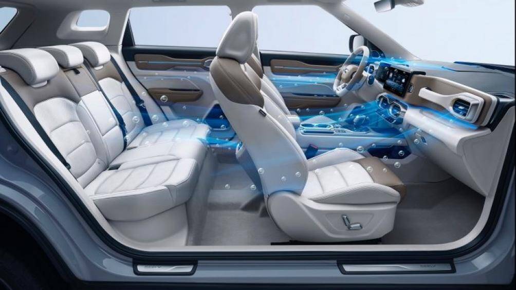 Điểm hấp dẫn nhất đối với khách hàng tại Trung Quốc trên chiếc SUV này có lẽ là Hệ thống lọc không khí thông minh mới (IAPS)