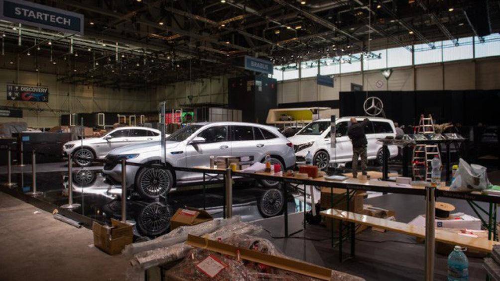 Những chiếc xe được mang đi dự sự kiện nhưng rồi lại sớm phải trở về