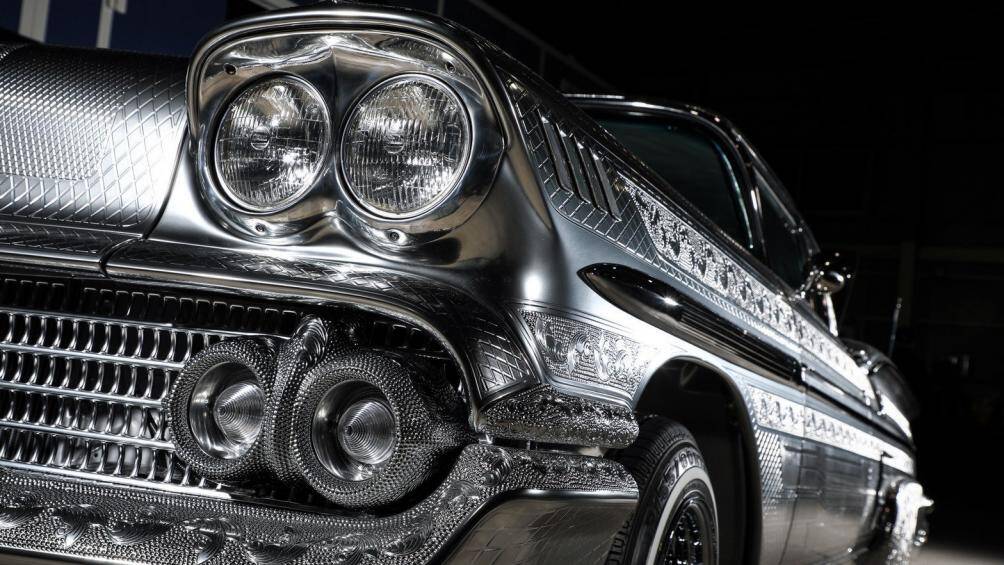 Chevrolet Impala 1958 này là một trong những dự án mới nhất của họ