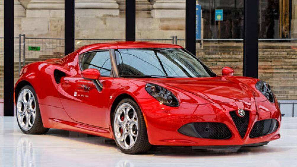 10. Alfa Romeo 4C