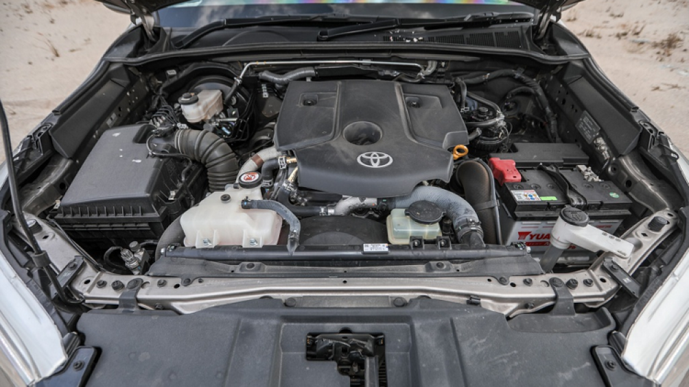 Phiên bản dùng động cơ 2.8L 1GD-FTV nhận được một vài tinh chỉnh giúp tăng công suất đầu ra và giải quyết các vấn đề xảy ra với bộ lọc