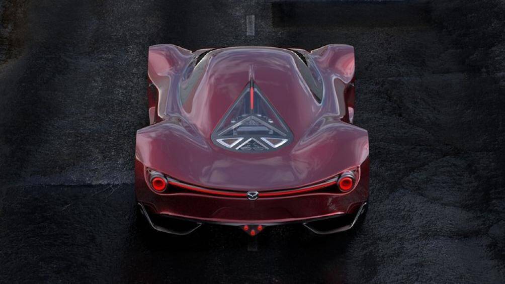 Về thiết kế, chiếc RX-10 Vision Longtail có động cơ được gắn ở phía sau, do đó nó áp dụng cấu hình đặt động cơ ở giữa