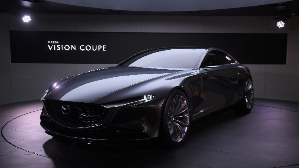 Về thiết kế, Mazda6 2023 hoàn toàn mới được cho là sẽ sở hữu ngoại hình giống Vision Coupe Concept đã chính thức trình làng tại triển lãm Tokyo 2017