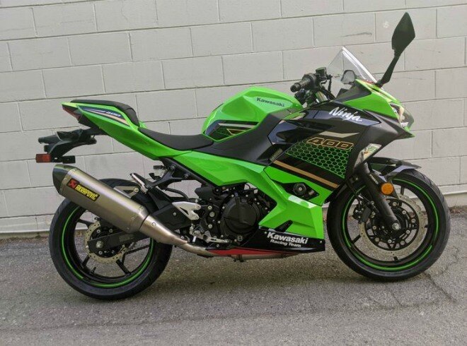 14. Kawasaki Ninja 400: Dù mới ra mắt thị trường vào đầu năm 2018 nhưng xe khiến người hâm mộ