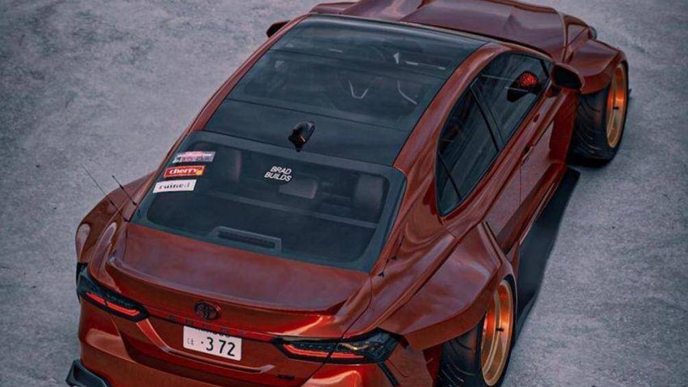 Trần xe được làm bằng kính trong suốt