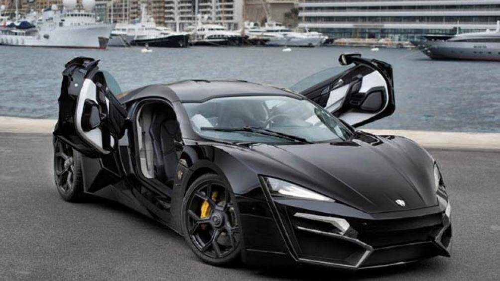 6. W Motors Lykan Hypersport - 3,4 triệu USD