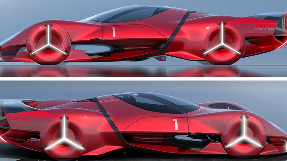 Với hệ thống đèn kiêm nhiệm luôn vai trò nhận diện thương hiệu, logo Mercedes-Benz không còn xuất hiện trên xe