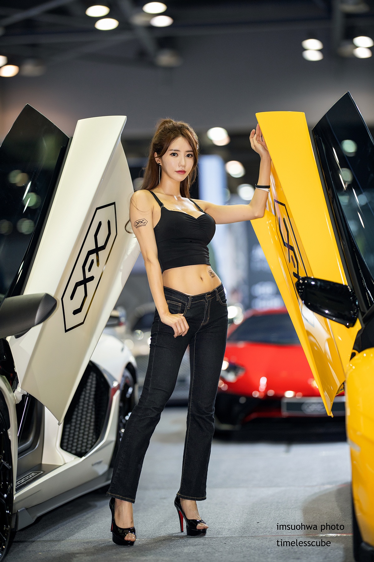 Một số hình ảnh đẹp khác của người mẫu xe kiêm ca sĩ Im Sol Ah