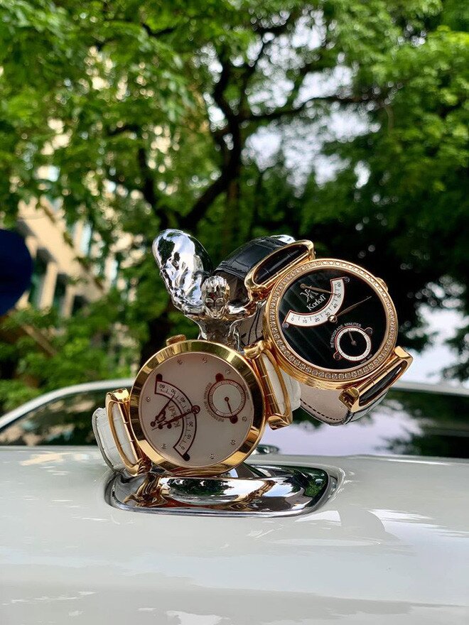 Logo “The Spirit of Ecstasy” và đồng hồ Korloff của nữ doanh nhân Thanh Thủy