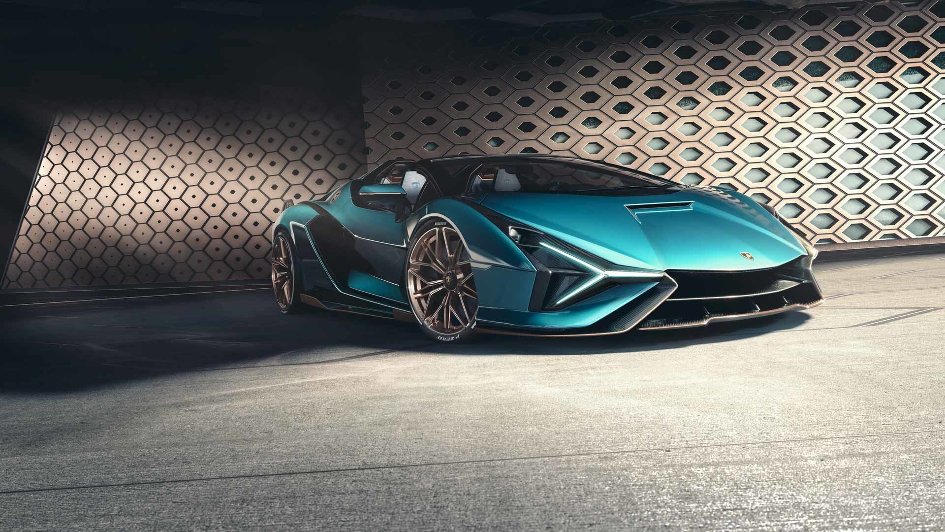 Lamborghini Sián Roadster được trang bị động cơ V12 6,5 lít hút khí tự nhiên, kết hợp với hệ thống hybrid hỗ trợ cho tổng công suất chạm mức 808 mã lực
