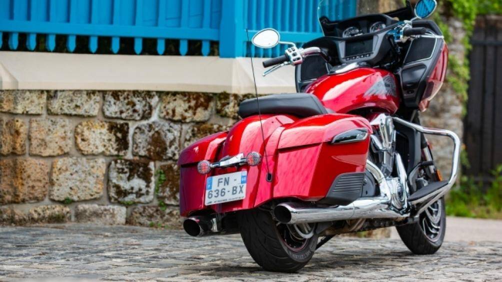 Indian Challenger Limited 2020 là dòng xe bagger với hai thùng đựng đồ bên hông cỡ lớn, sẵn sàng phục vụ các chuyến đi xa